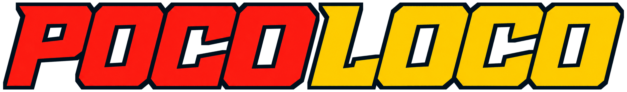 Poco Loco horizontal wordmark