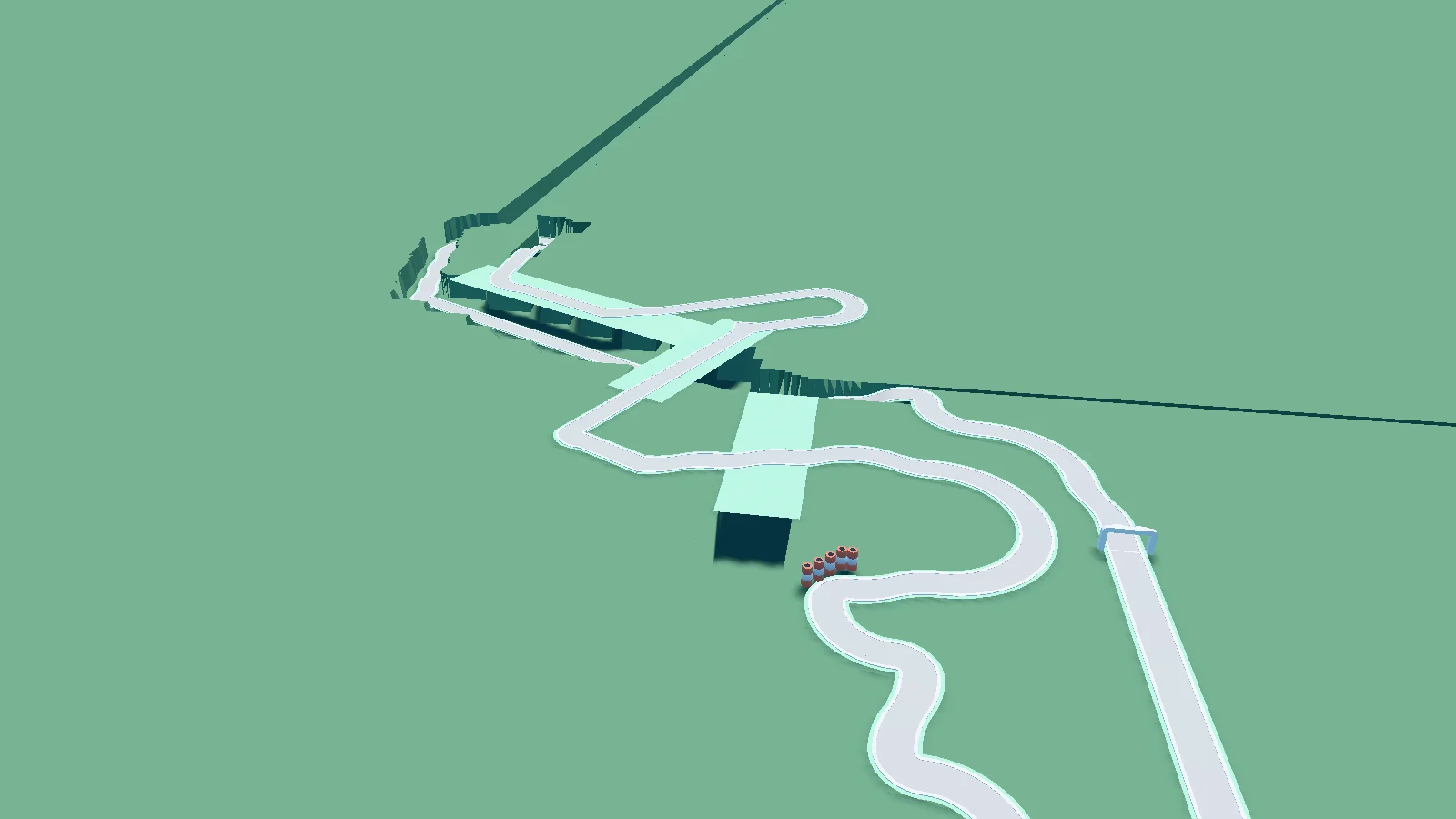 Aerial view of Japan GP Track Layout