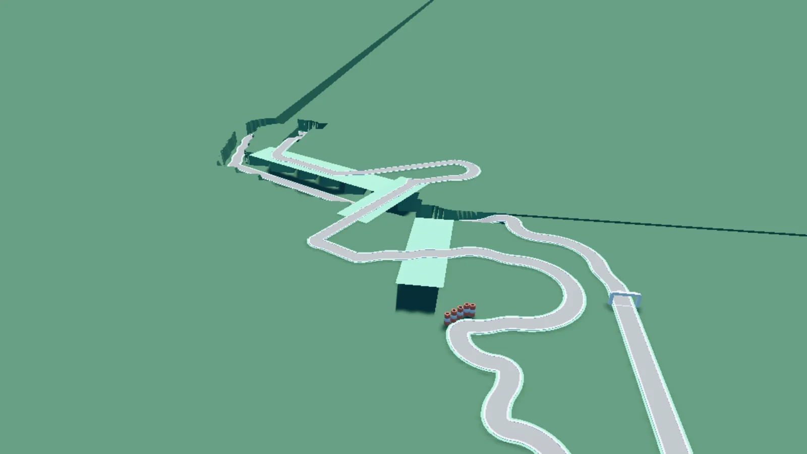 Aerial view of Japan GP Track Layout
