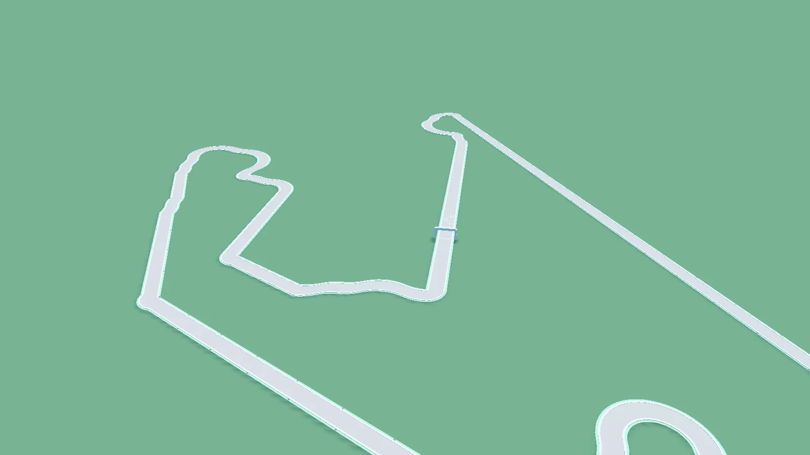 Aerial view of Miami GP
