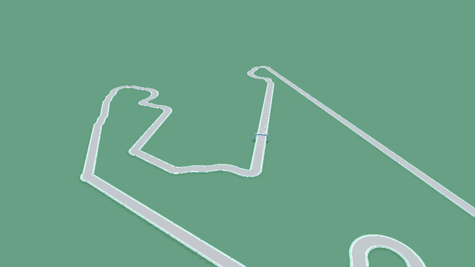 Aerial view of Miami GP