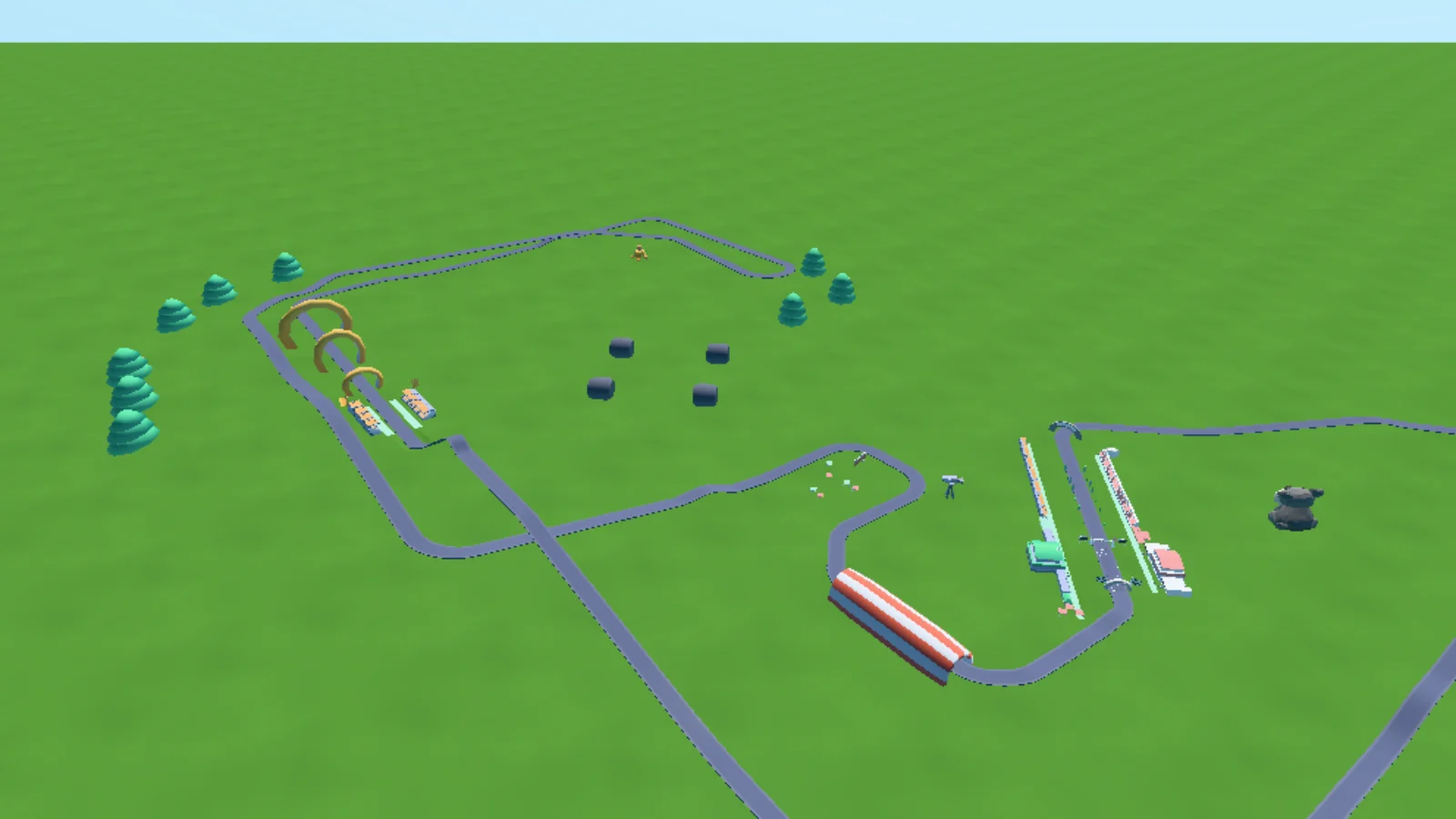 Aerial view of The Respectablez