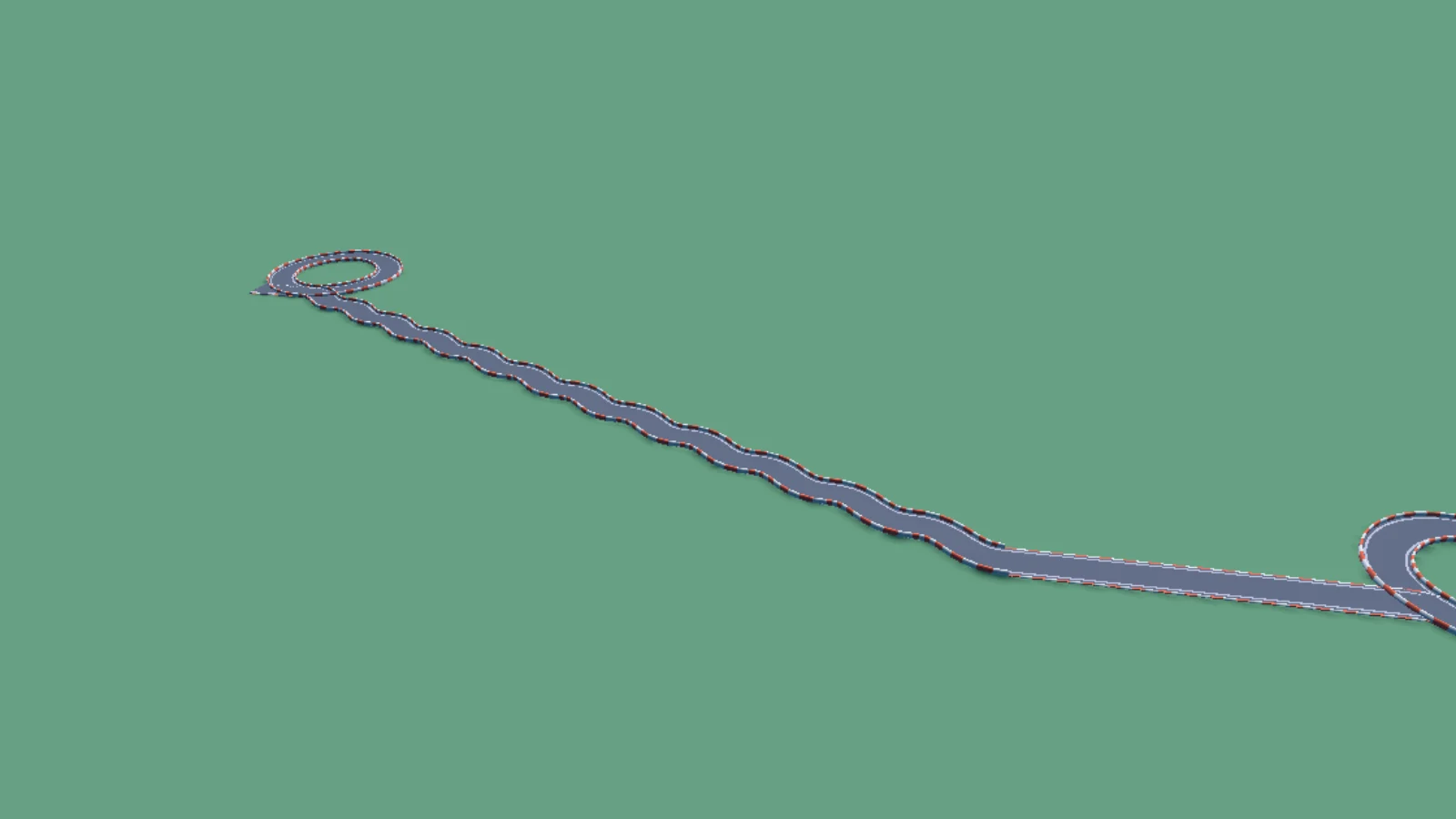 Aerial view of Custom Track