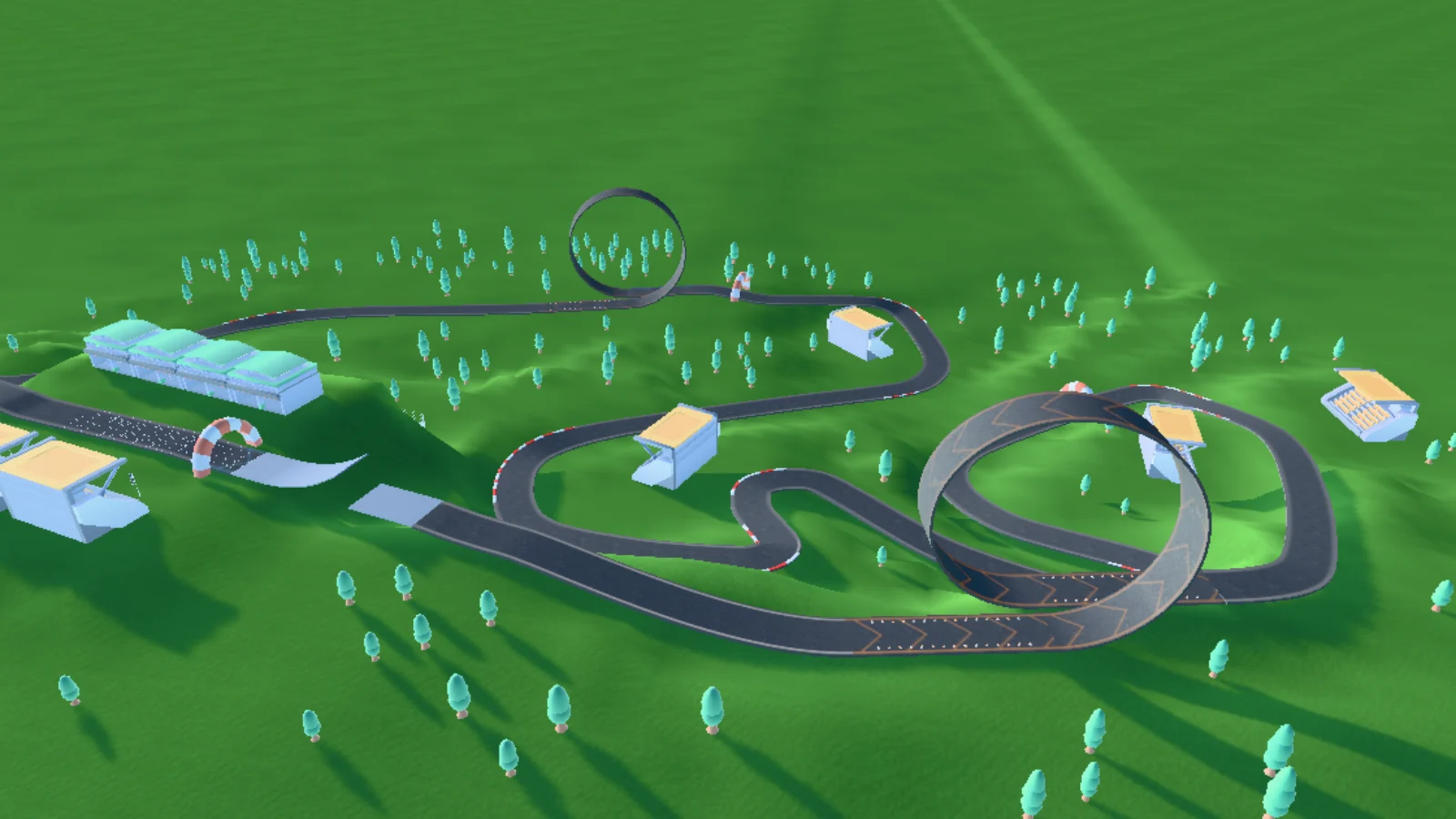 Aerial view of Interloopos 1:5