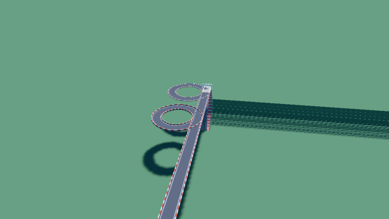 Aerial view of Custom Track