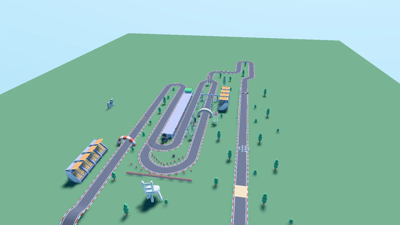 Aerial view of MindZone Motorplex